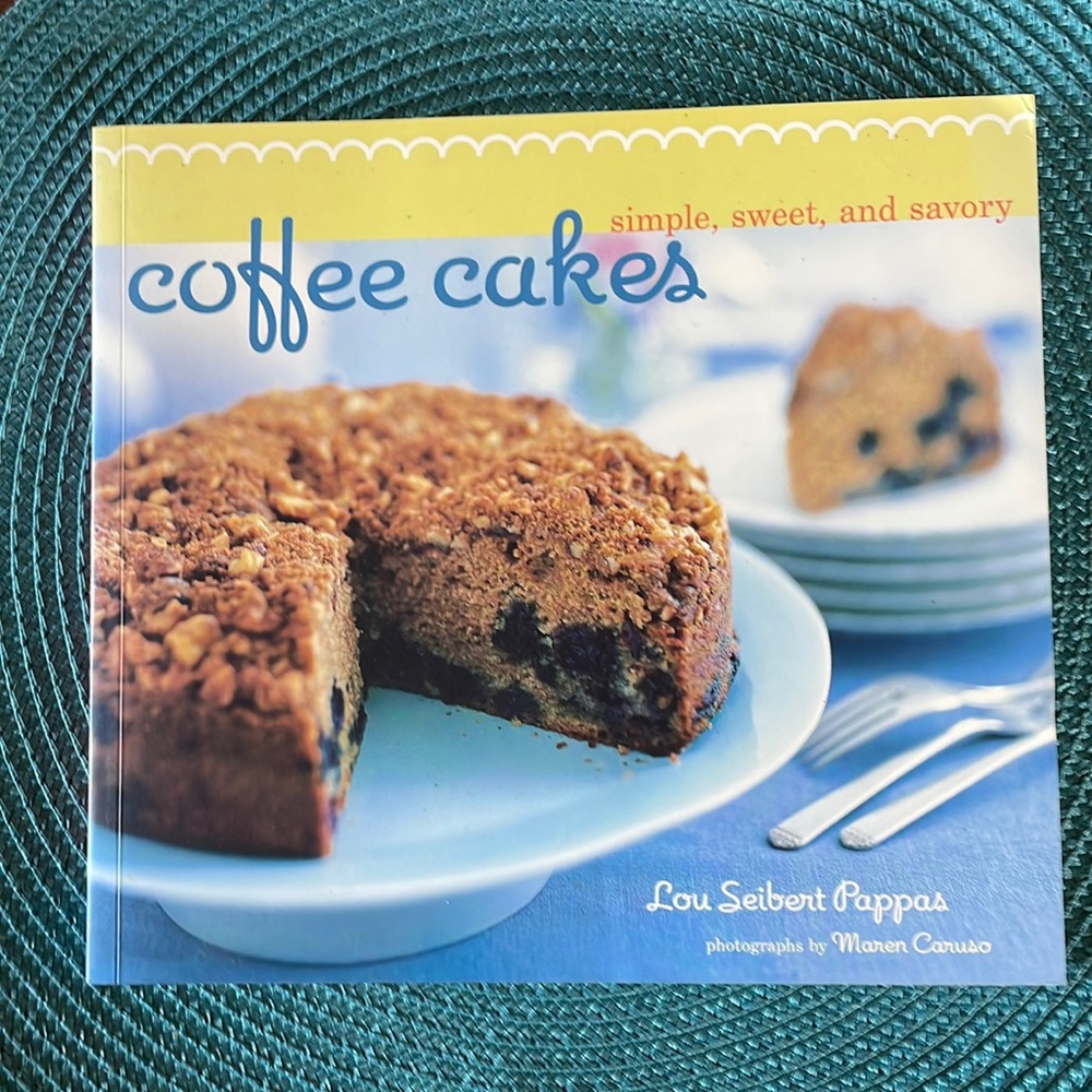 New! Coffee Cakes Cookbook by Lou Seibert Pappas / Chronicle Books